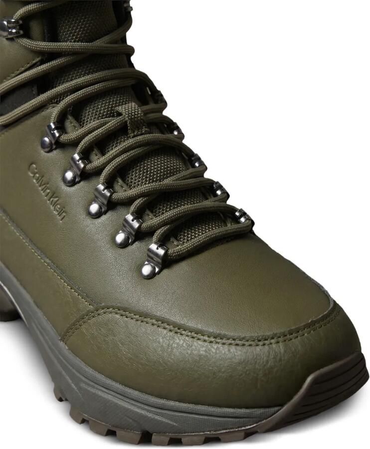 Calvin Klein Veterlaarzen met logo-reliëf Groen - Foto 2