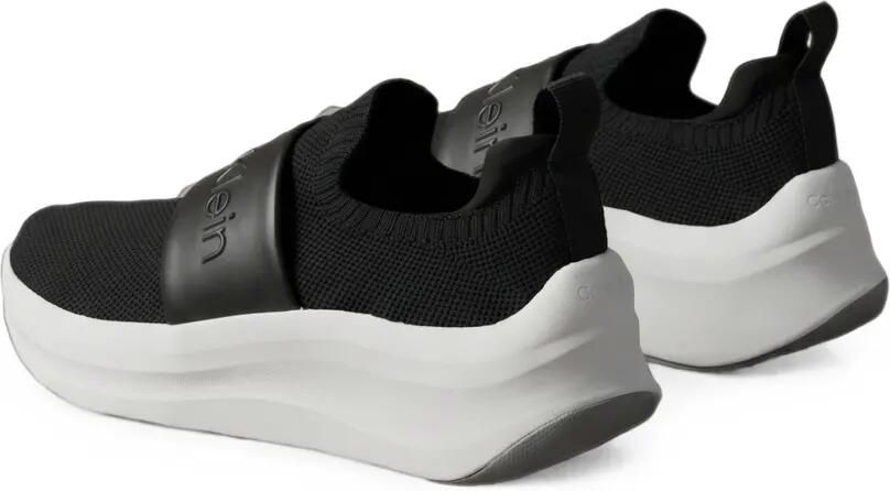 Calvin Klein Volumax gebreide sneakers met logo-band Zwart - Foto 5