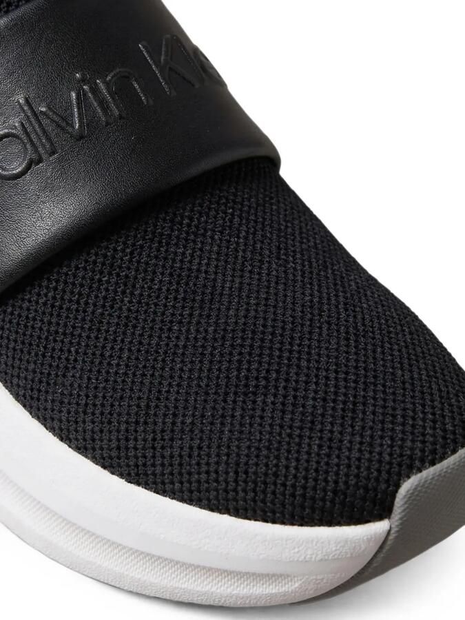 Calvin Klein Volumax gebreide sneakers met logo-band Zwart - Foto 2