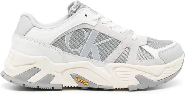 Calvin Klein Chunky sneakers met logo-applicatie Grijs