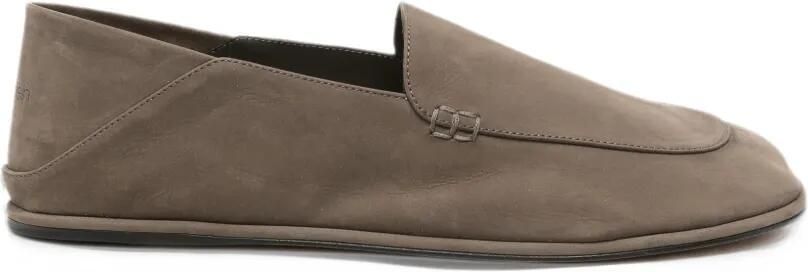CALVIN KLEIN COLLECTION square-toe loafers Groen