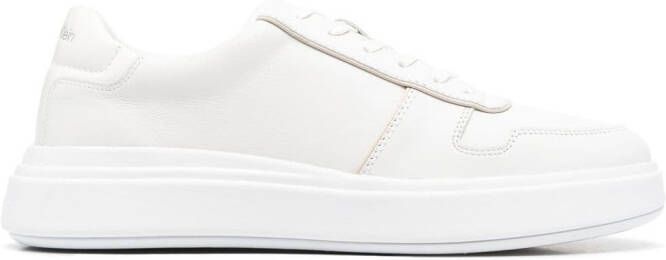 Calvin Klein Sneakers met plateauzool Wit