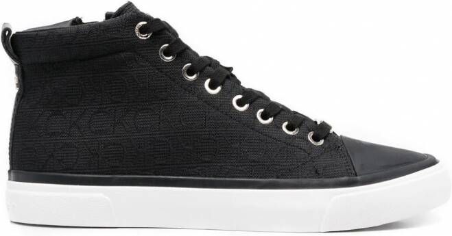 Calvin Klein High-top sneakers Zwart