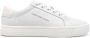 Calvin Klein Jeans Leren sneakers met logo-reliëf Wit - Thumbnail 1