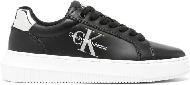 Calvin Klein Jeans Sneakers met logoprint Zwart