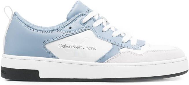 Calvin Klein Jeans Sneakers met logoprint Blauw