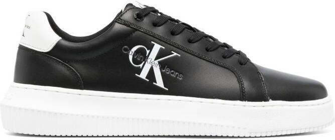 Calvin Klein Jeans Sneakers met logoprint Zwart