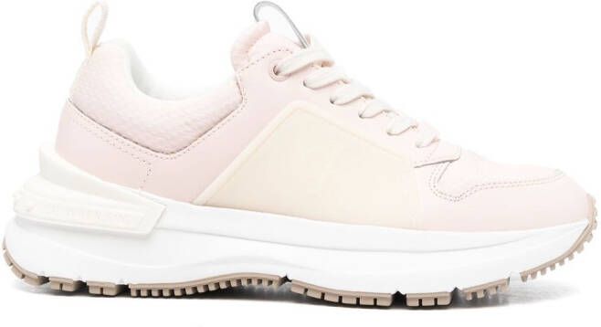 Calvin Klein Jeans Sneakers met chunky zool Roze