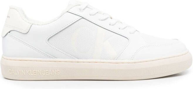 Calvin Klein Jeans Sneakers met logoprint Wit