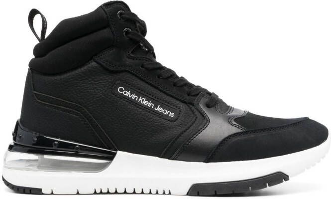 Calvin Klein Sneakers met logodetail Zwart
