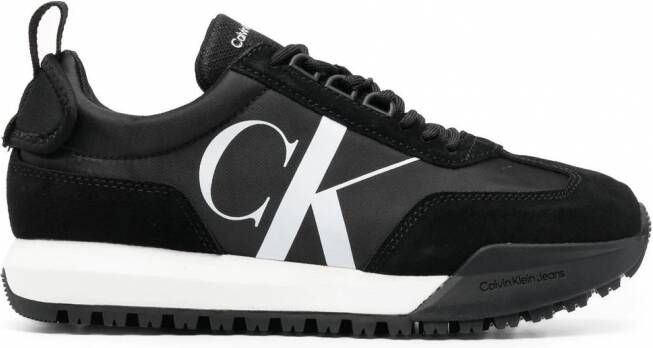 Calvin Klein Retro Runner low-top sneakers Zwart