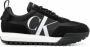 Calvin Klein Retro Runner low-top sneakers Zwart - Thumbnail 1