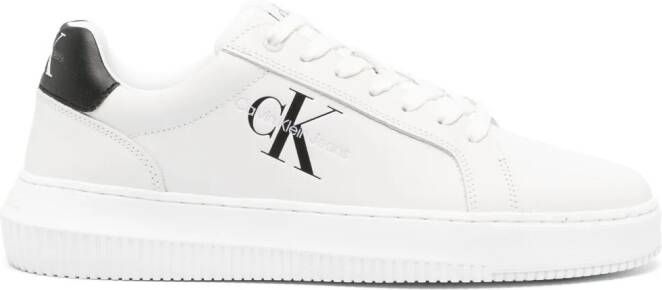 Calvin Klein Sneakers met logoprint Wit