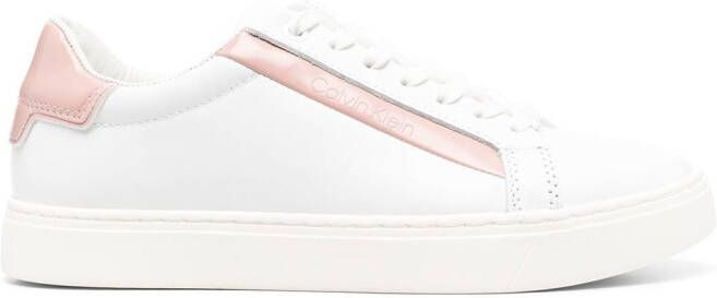 Calvin Klein Tweekleurige sneakers Wit