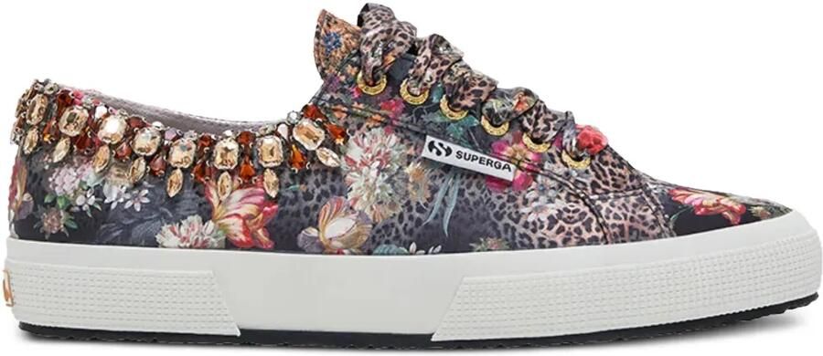 Camilla x Superga 2750 katoenen sneakers Bruin