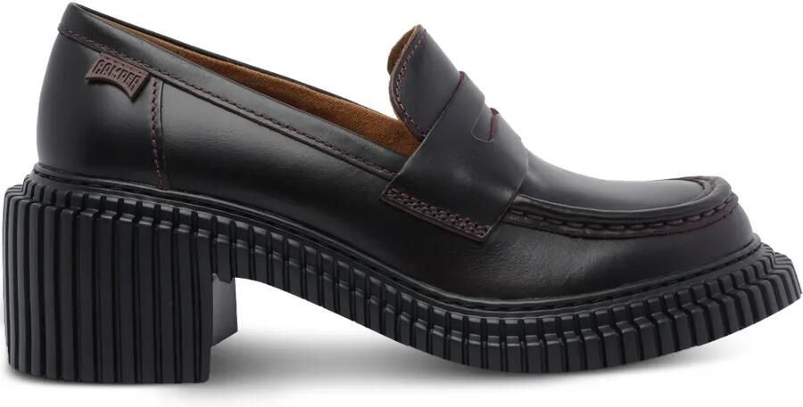 Camper 70 mm Pix London leren loafers Rood