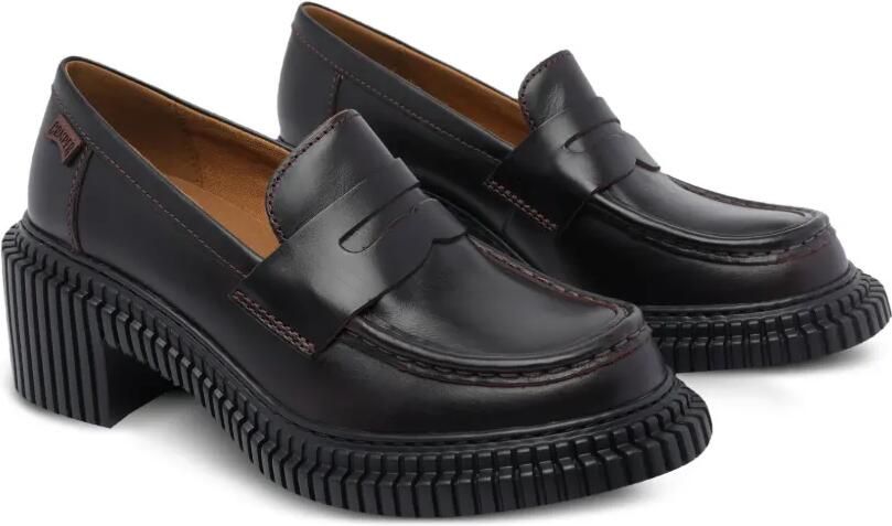 Camper 70 mm Pix London leren loafers Rood - Foto 4