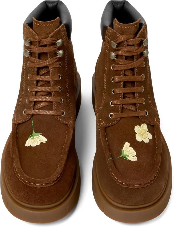 Camper Alaro laarzen met geborduurde bloemen Bruin - Foto 2
