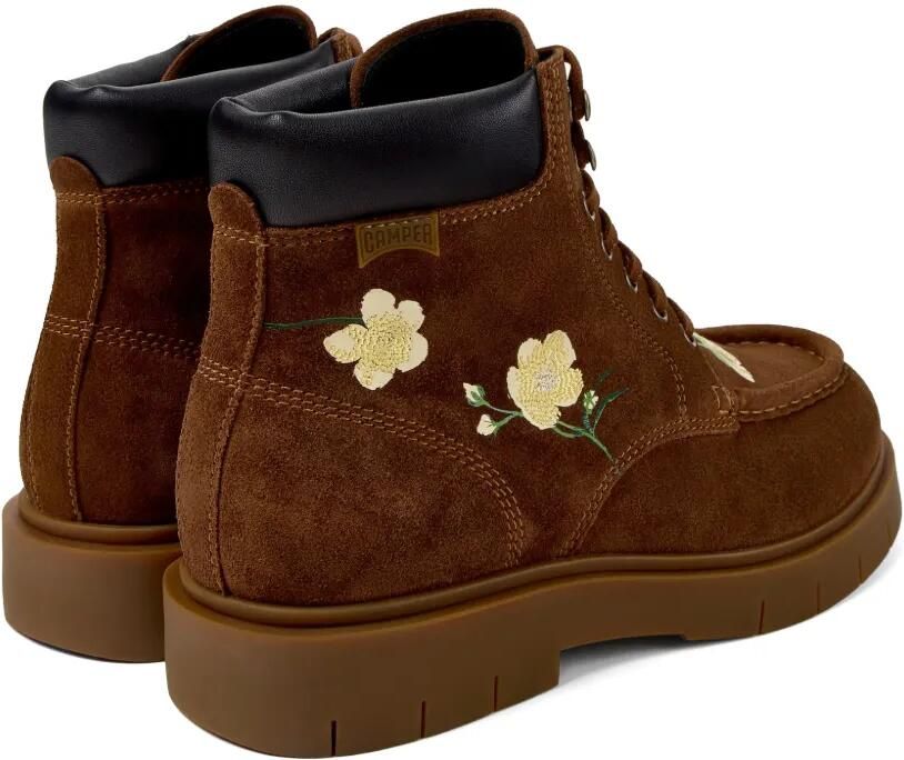 Camper Alaro laarzen met geborduurde bloemen Bruin - Foto 3