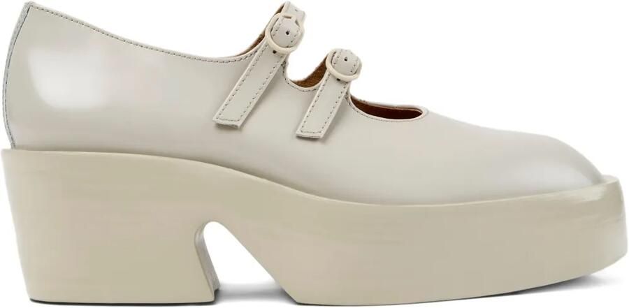 Camper Billie pumps met plateauzool en gesp Beige