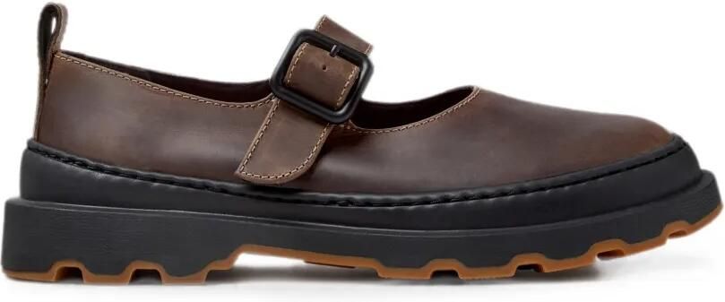 Camper Brutus+ ballerina's met gespsluiting Bruin