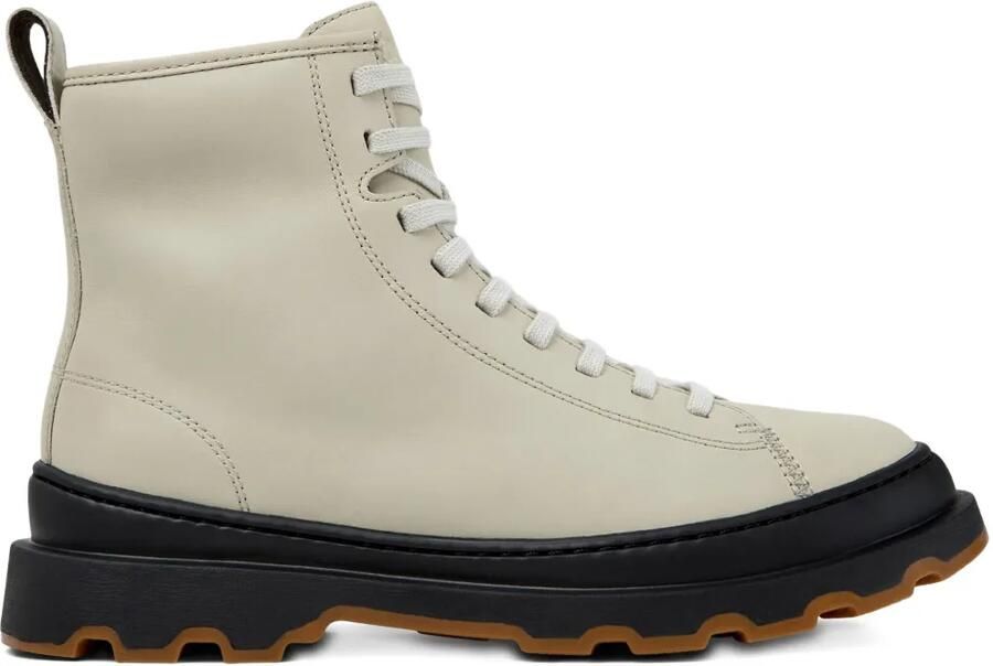 Camper Brutus+ enkellaarzen met chunky zool Grijs