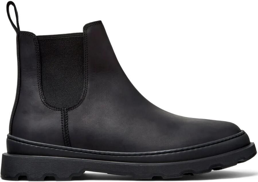 Camper Brutus nubuck leren Chelsea laarzen Zwart