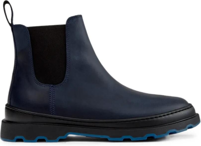 Camper Brutus+ nubuck leren enkellaarzen Blauw