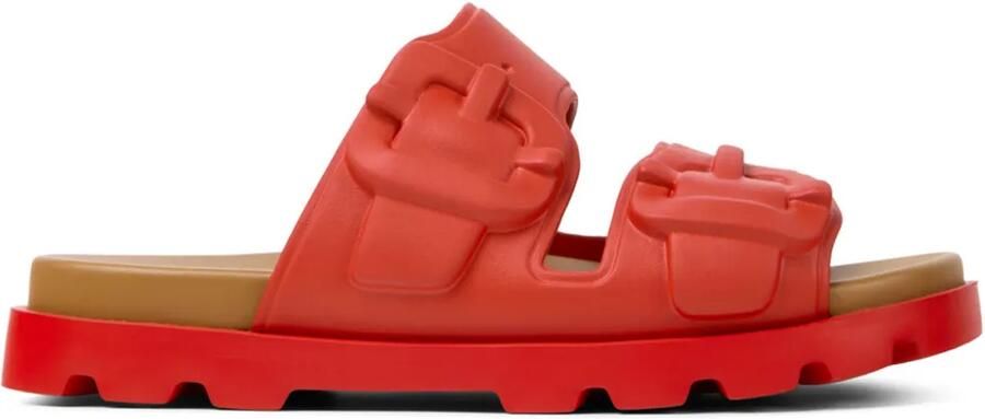Camper Brutus sandalen Rood