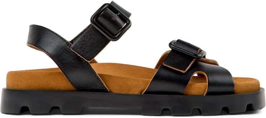 Camper Brutus sandalen Zwart