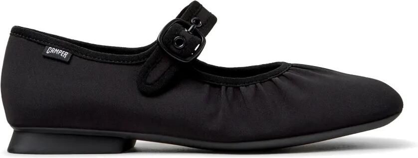 Camper Casi Myra ballerina's met gespsluiting Zwart