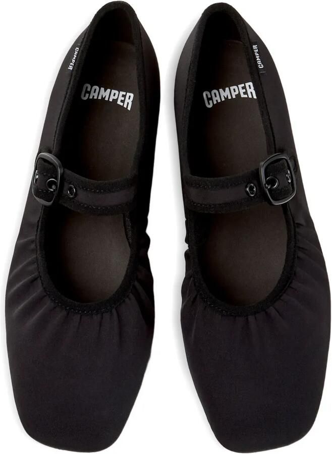 Camper Casi Myra ballerina's met gespsluiting Zwart - Foto 2