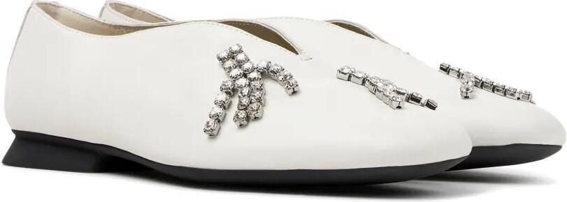 Camper Casi Myra ballerina's verfraaid met kristallen Wit - Foto 5