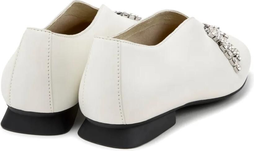 Camper Casi Myra ballerina's verfraaid met kristallen Wit - Foto 3