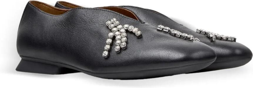 Camper Casi Myra ballerina's verfraaid met kristallen Zwart - Foto 5
