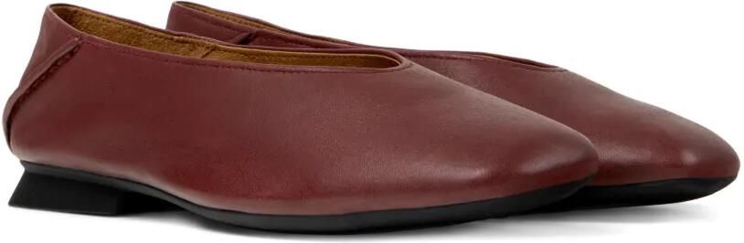 Camper Casi Myra leren ballerina's Rood