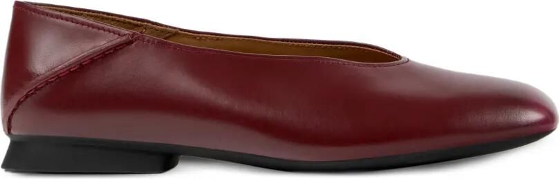 Camper Casi Myra leren ballerina's Rood
