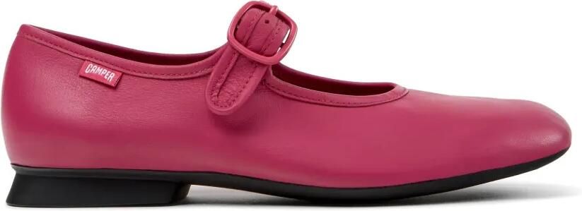 Camper Casi Myra leren ballerina's Roze