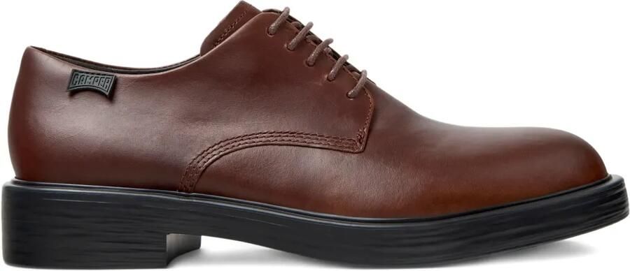 Camper Dean leren Derby schoenen Bruin
