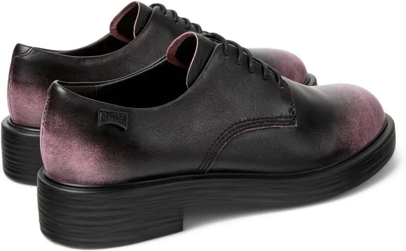 Camper Dean leren derby schoenen Zwart - Foto 2