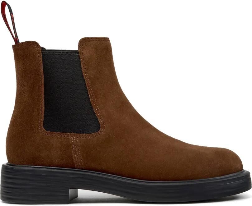 Camper Dean suède enkellaarzen Bruin