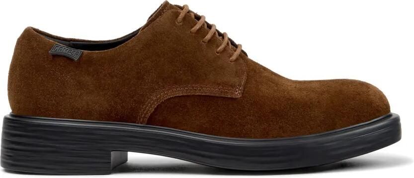 Camper Dean suède veterschoenen Bruin