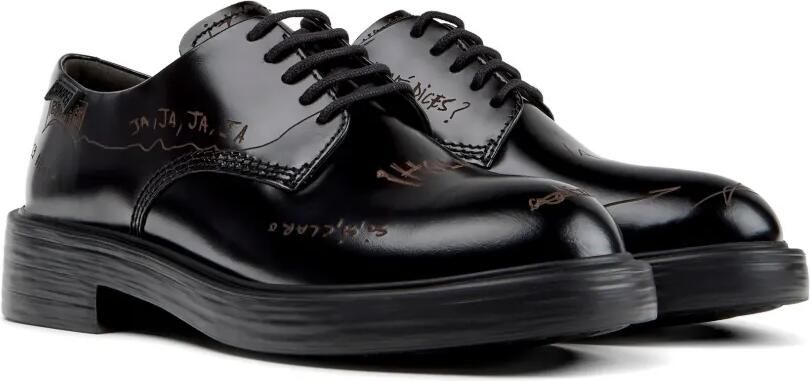 Camper Dean Twins leren Oxford schoenen Zwart - Foto 2