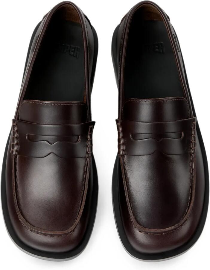 Camper Don leren loafers Bruin - Foto 2