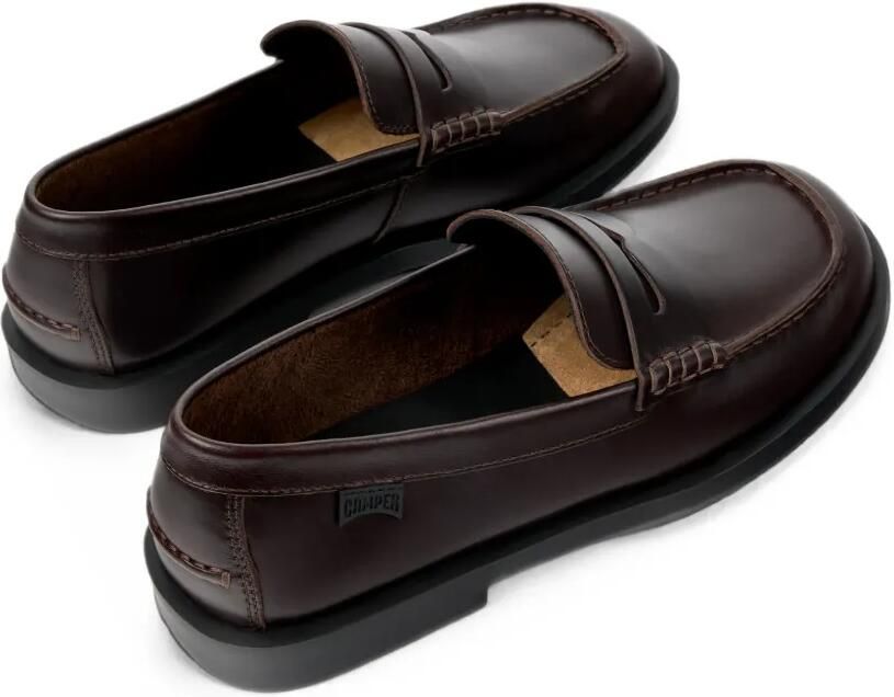 Camper Don leren loafers Bruin - Foto 3