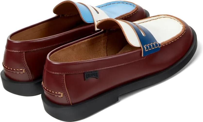 Camper Don leren loafers Rood - Foto 3