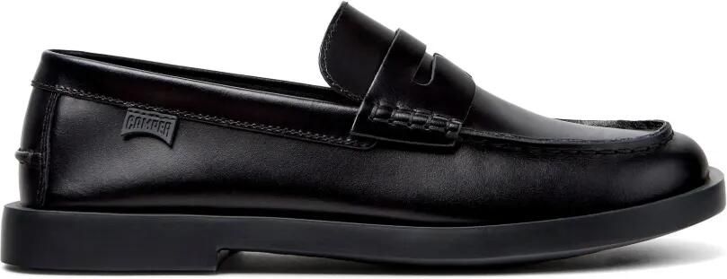 Camper Don leren loafers Zwart