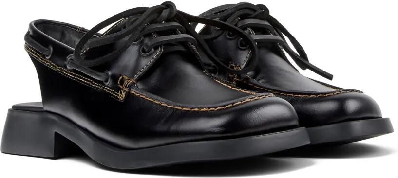 Camper Donna derby slingback schoenen met bandje Zwart - Foto 4