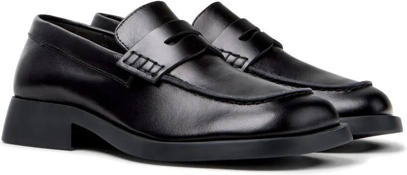 Camper Donna loafers van glad leer Zwart - Foto 5