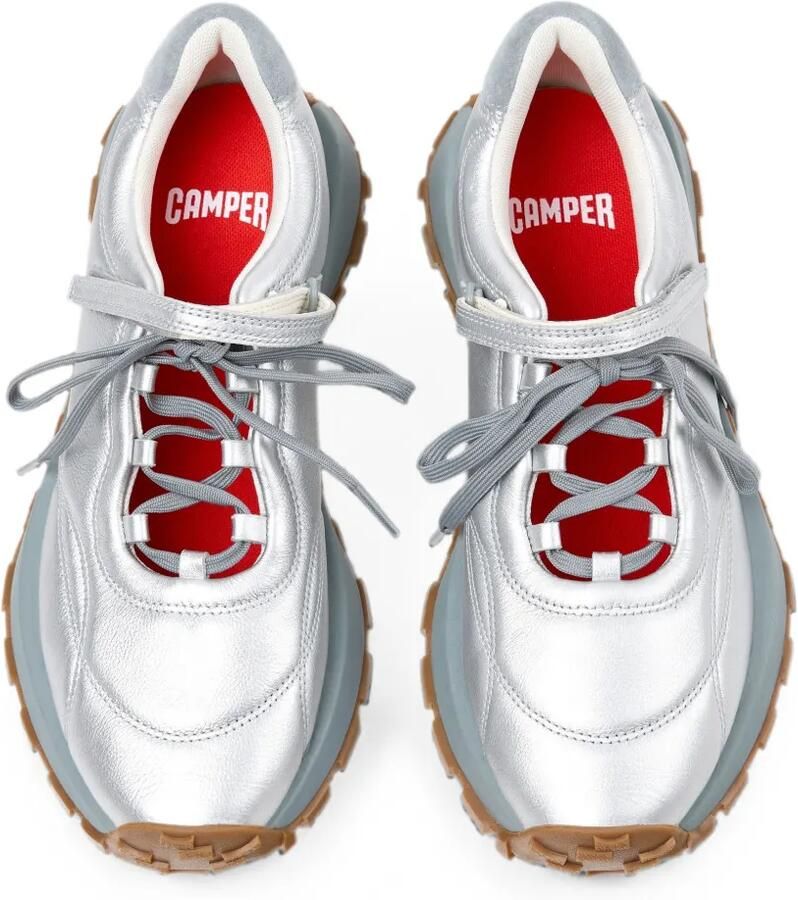 Camper Drift Trail leren sneakers Zilver - Foto 2